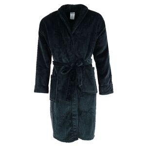 Wanted Men's Cable Shawl Collar Plush Robe